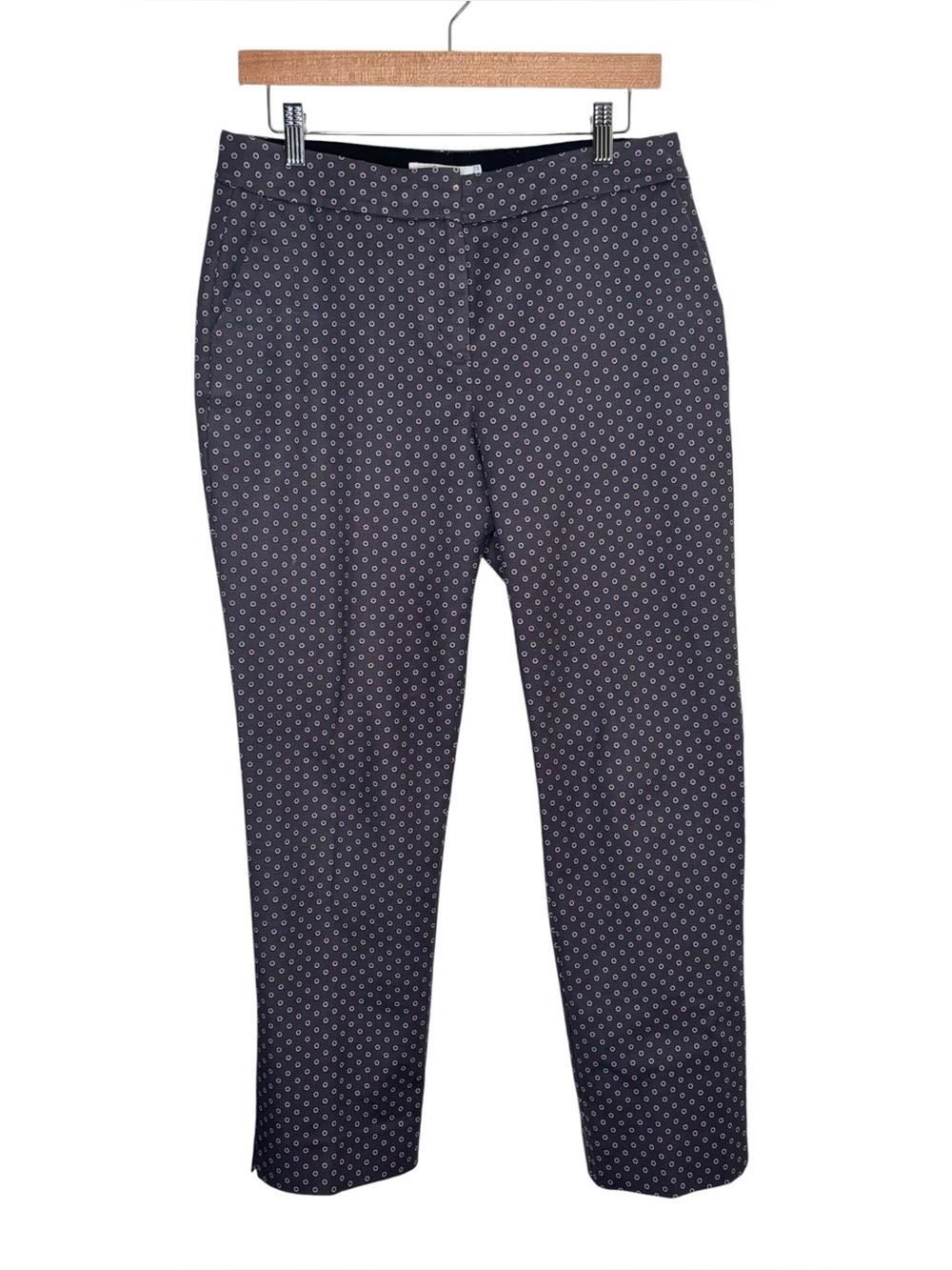 Boden dress pants gray floral size 8